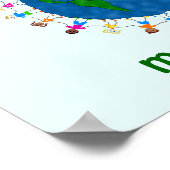 One World Many Stories Literacy Poster ポスター (角)