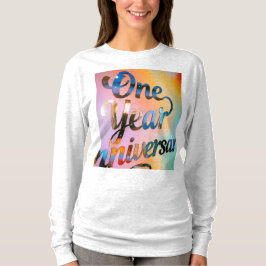 One Year Anniversary Long Sleeves Top Tシャツ