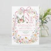 One Year Fluttered By Birthday Wildflower 招待状 (スタンド正面)