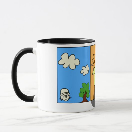 Oneday mug マグカップ (左)