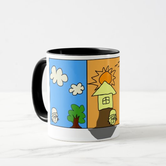Oneday mug マグカップ (正面左)