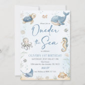Oneder The Sea オーシャンアニマル 招待状 (正面)