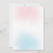 Oneder The Sea 1st Birthday Invitation 招待状 (裏面)