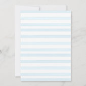 Oneder The Sea 1st Birthday Invitation 招待状 (裏面)