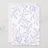 Oneder the Sea Girl 1st Birthday Mermaidの写真 サンキューカード (裏面)