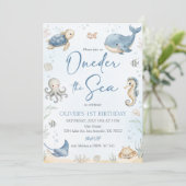 Oneder The Sea Ocean Animals 招待状 (スタンド正面)
