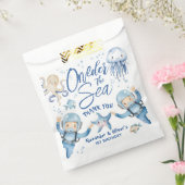 ONEder The Sea Twin Boys 1st birthday Cute Ocean  フェイバーバッグ (封をした状態)