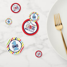 ONEderfulテーブル紙吹雪の色数々の付け