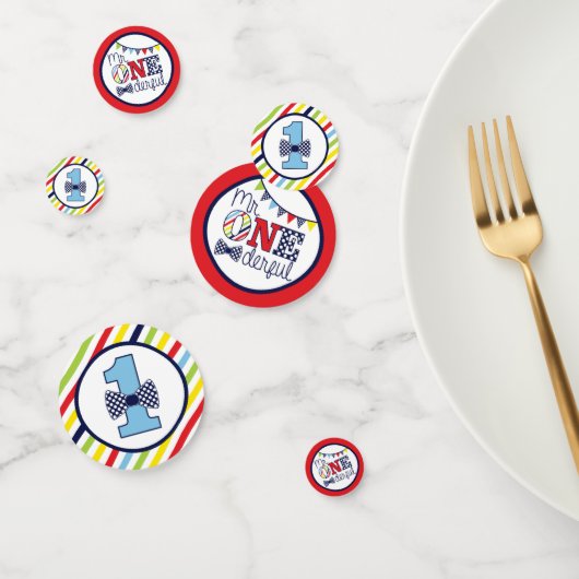 ONEderfulテーブル紙吹雪の色数々の付け コンフェッティ (グループ)