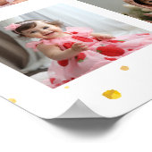 Onederful恋しく思誕生日12フォトマイルストーンポスター ポスター (角)