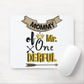 Onederful氏のお母さん最初の一つデールなTシャツ マウスパッド (マウス)
