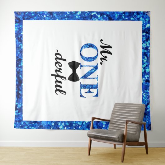 Onederful氏の誕生日の背景 タペストリー (インサイチュ(横))