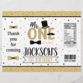 Onederful氏の誕生日パーティーチップバッグはB3を支持 チラシ (正面)