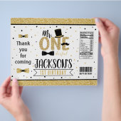 Onederful氏の誕生日パーティーチップバッグはB3を支持 チラシ (手)