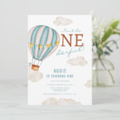 ONEderful熱気球1st誕生日 招待状 (スタンド正面)