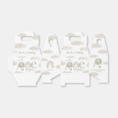 Onederful熱気球Sageグリーンの最初の誕生日 フェイバーボックス (折り畳みなし)