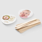 Onederful第1誕生日フローラフォトバラリース ハンドファン (組立なし)