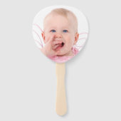 Onederful第1誕生日フローラフォトバラリース ハンドファン (裏面)