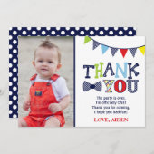 ONEderful誕生日サンキューカードと写真 サンキューカード (正面/裏面)