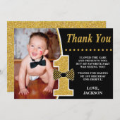 ONEderful誕生日サンキューカードと写真 サンキューカード (正面/裏面)