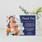 ONEderful誕生日サンキューカードと写真 サンキューカード (スタンド正面)