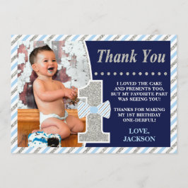 ONEderful誕生日サンキューカードと写真 サンキューカード