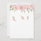 Onederful誕生日タイムカプセルノートメッセージカード サンキューカード (裏面)