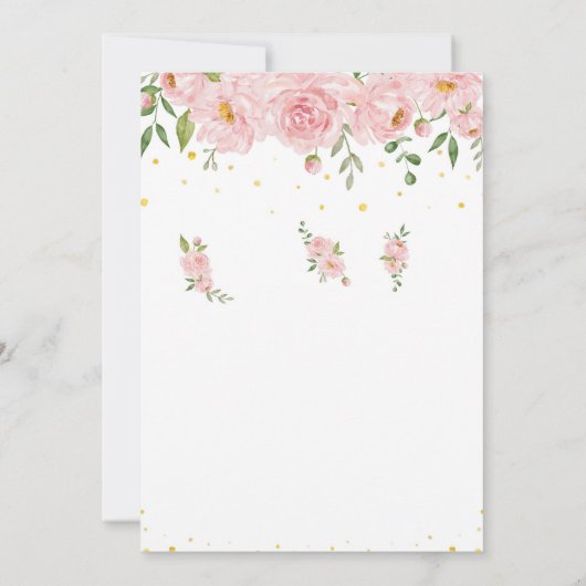 Onederful誕生日タイムカプセルノートメッセージカード サンキューカード (裏面)