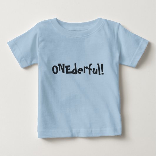 ONEderful! ベビーTシャツ (正面)