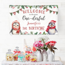 ONEderful | ペンギンクリスマス1歳の誕生日パーティー