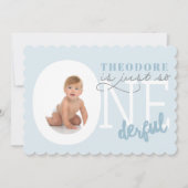 ONEderful 招待状 (正面)