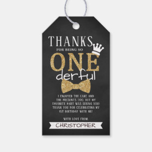 ONEderful 1st誕生日パーティーありがとう ギフトタグ