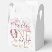 ONEderful 1st誕生日パーティーボックス – ピンク フェイバーボックス (見開き)
