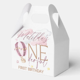 ONEderful 1st誕生日パーティーボックス – ピンク フェイバーボックス