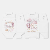 ONEderful 1st誕生日パーティーボックス – ピンク フェイバーボックス (見開き)