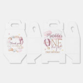 ONEderful 1st誕生日パーティーボックス – ピンク フェイバーボックス (見開き)