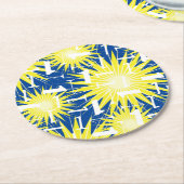 Onederful 1st誕生日パーティー ラウンドペーパーコースター (アングル)