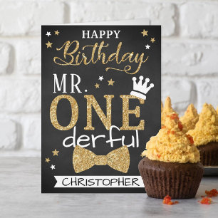 ONEderful 1st誕生日 カード