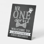 ONEderful 1th Birthdayへようこそ 台座サイン (正面)