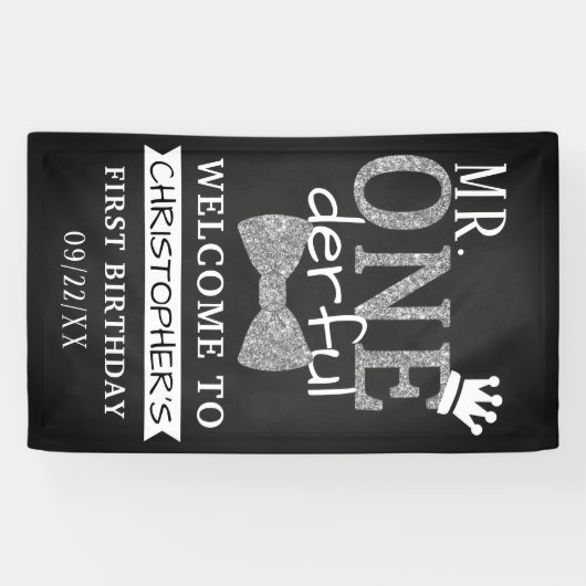 ONEderful 1th Birthdayへようこそ 横断幕 (横)