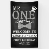 ONEderful 1th Birthdayへようこそ 横断幕 (縦)