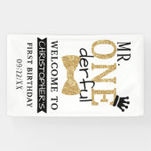 ONEderful 1th Birthdayへようこそ 横断幕 (横)