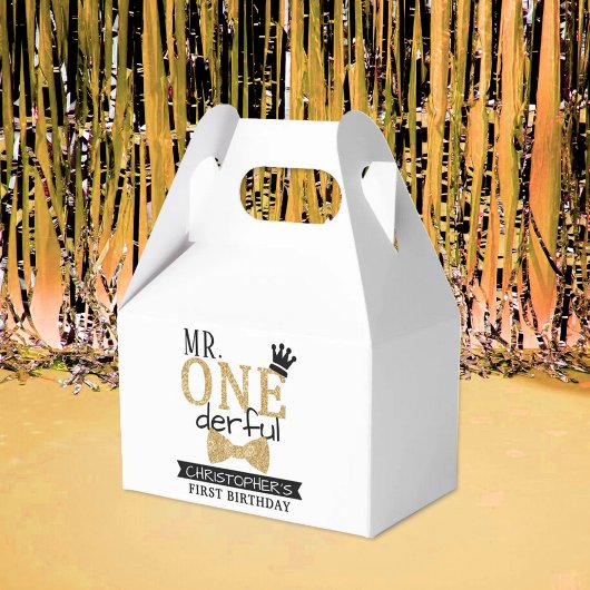 ONEderful 1th Birthdayパーティー フェイバーボックス