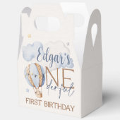 ONEderful 1th Birthday熱気球パーティーボックス フェイバーボックス (見開き)