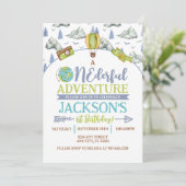 Onederful Adventure 1st Birthday招待状 招待状 (スタンド正面)