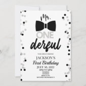 ONEderful Bow tie第1回生誕祭パーティー 招待状 (正面)