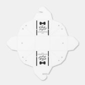 ONEderful Bow Tie第1誕生日パーティー フェイバーボックス (折り畳みなし)