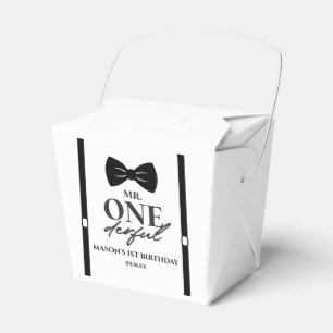ONEderful Bow Tie第1誕生日パーティー フェイバーボックス