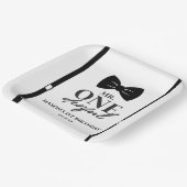 ONEderful Bow Tie第1誕生日パーティー ペーパープレート (傾斜あり)