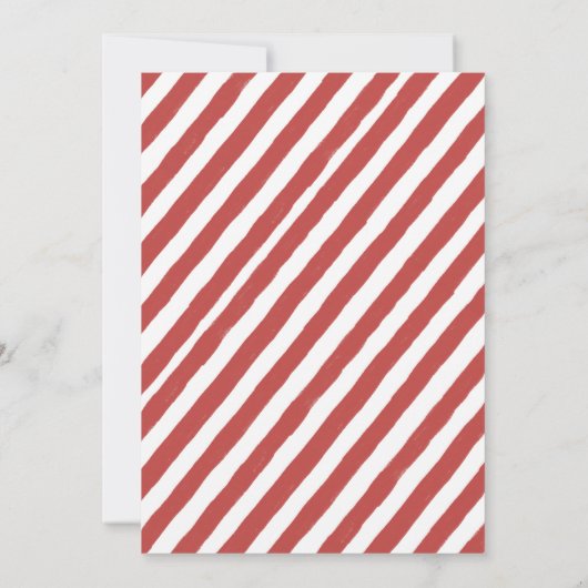 ONEderful Christmas Thank You Card 招待状 (裏面)